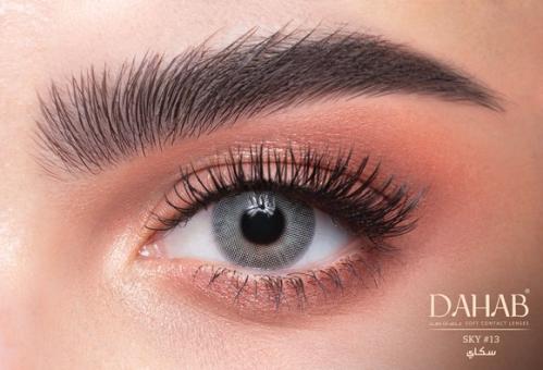 [ٍ88000308198092]] عدسات ذهب -سكاي- 13